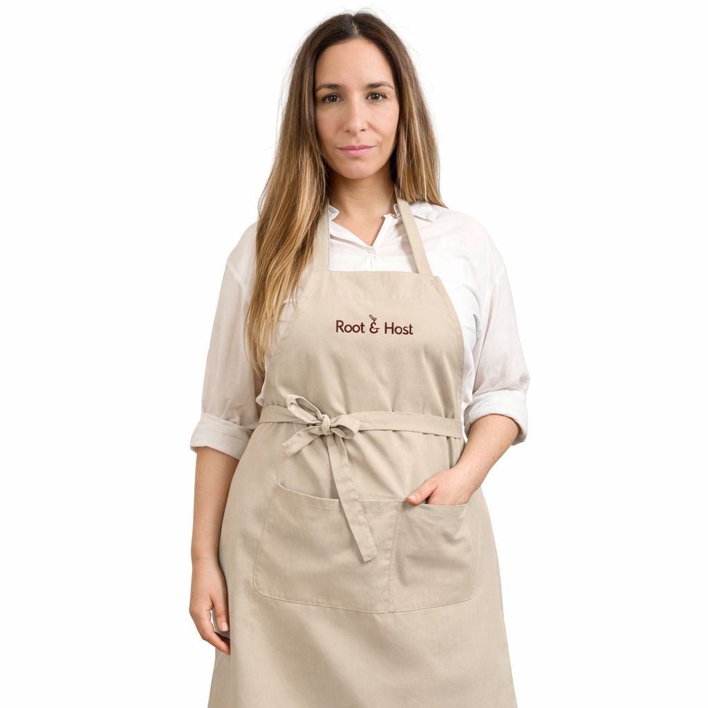 Root Organic cotton apron